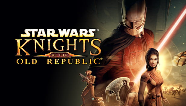 poster of star was knight og the old republic- pc games based on movies
